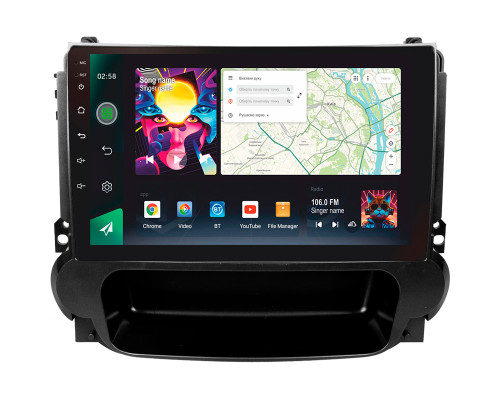 Штатна магнітола SIGMA PRO 9464 ANDROID 12 4+64 Gb 4G DSP Chevrolet Malibu 8 2012-2015 9