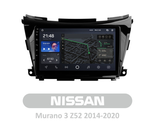 Штатна магнітола AMS T1010 6+128 Gb Nissan Murano 3 Z52 2014-2020 10