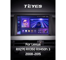 Штатна магнітола Teyes CC3 6+128 Gb Lexus RX270 RX350 RX450h AL10 III 3 2008-2015 (A) 9