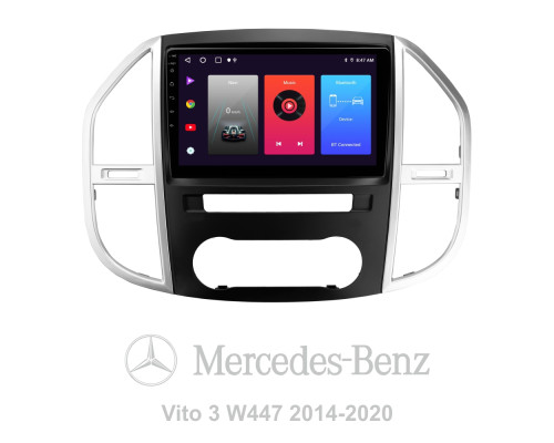 Штатна магнітола SIGMA F10216 ANDROID 10 2+32 Gb Mercedes-Benz Vito 3 W447 2014-2020 10