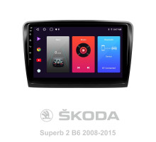 Штатна магнітола SIGMA F10216 ANDROID 10 2+32 Gb Skoda Superb 2 B6 2008-2015 10