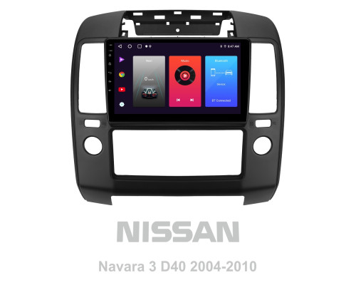 Штатна магнітола SIGMA F9216 ANDROID 10 2+32 Gb Nissan Navara 3 D40 2004-2010 (F2) 9