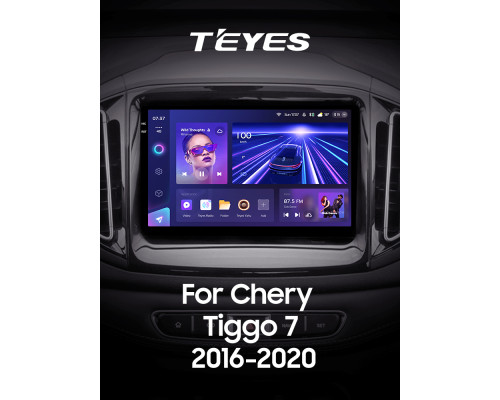 Штатна магнітола Teyes CC3 6+128 Gb з коловим оглядом 360° Chery Tiggo 7 1 2016-2020 (F1) 9