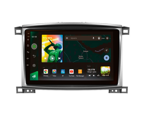 Штатна магнітола SIGMA X10464 ANDROID 10 4+64 Gb 4G DSP Toyota Land Cruiser LC 100-B 2002-2007 (C) 10