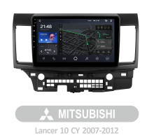 Штатна магнітола AMS T1010 6+128 Gb Mitsubishi Lancer 10 CY 2007-2012 (B) 10