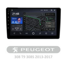 Штатна магнітола AMS T910 6+128 Gb Peugeot 308 T9 308S 2013-2017 9