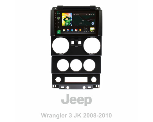 Штатна магнітола SIGMA X9232 ANDROID 10 2+32 Gb 4G DSP Jeep Wrangler 3 JK (F1) 2008-2010 9