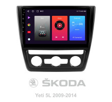 Штатна магнітола SIGMA F10216 ANDROID 10 2+32 Gb Skoda Yeti 5L 2009-2014 10