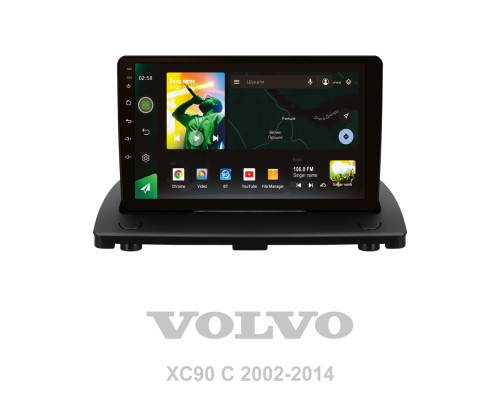 Штатна магнітола SIGMA X9232 ANDROID 10 2+32 Gb 4G DSP Volvo XC90 C 2002 - 2014 9