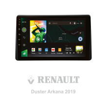 Штатна магнітола SIGMA X10464 ANDROID 10 4+64 Gb 4G DSP Renault Duster HM 2 II 2020-2023 Arkana 1 I (10 inch) 2019-2023 10