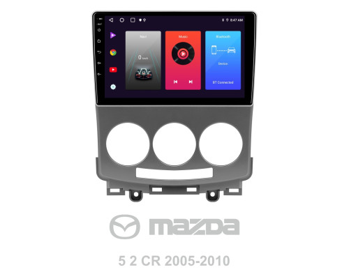 Штатна магнітола SIGMA F9216 ANDROID 10 2+32 Gb Mazda 5 2 CR 2005-2010 9