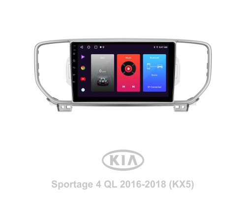 Штатна магнітола SIGMA F9216 ANDROID 10 2+32 Gb Kia Sportage 4 QL 2016-2018 (KX5 A) 9