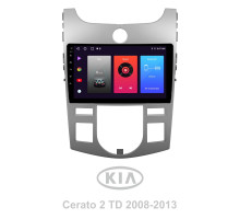 Штатна магнітола SIGMA F9216 ANDROID 10 2+32 Gb Kia Cerato 2 TD 2008-2013 (F2) 9