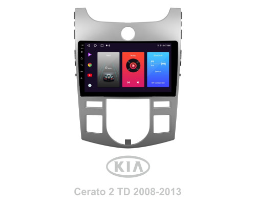 Штатна магнітола SIGMA F9216 ANDROID 10 2+32 Gb Kia Cerato 2 TD 2008-2013 (F2) 9