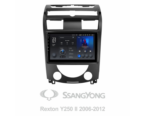 Штатна магнітола Teyes X1 2+32Gb SsangYong Rexton Y250 II 2 2006 - 2012 10