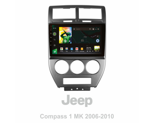 Штатна магнітола SIGMA X10464 ANDROID 10 4+64 Gb 4G DSP Jeep Compass 1 MK 2006-2010 10