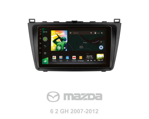 Штатна магнітола SIGMA X9232 ANDROID 10 2+32 Gb 4G DSP Mazda 6 2 GH 2007-2012 9