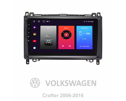 Штатна магнітола SIGMA F9216 ANDROID 10 2+32 Gb Volkswagen Crafter 2006 - 2016 9