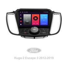 Штатна магнітола SIGMA F9216 ANDROID 10 2+32 Gb Ford Kuga 2 Escape 3 2012 - 2019 (B) 9'' (buttons) (L2)