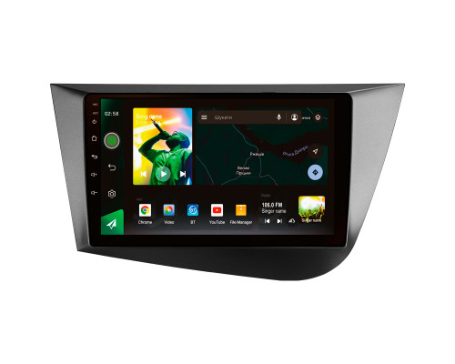 Штатна магнітола SIGMA X9232 ANDROID 10 2+32 Gb 4G DSP Seat Leon 2 2005-2012 (F2) 9