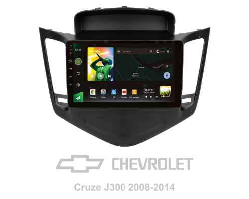 Штатна магнітола SIGMA X9464 ANDROID 10 4+64 Gb 4G DSP Chevrolet Cruze J300 2008-2014 9