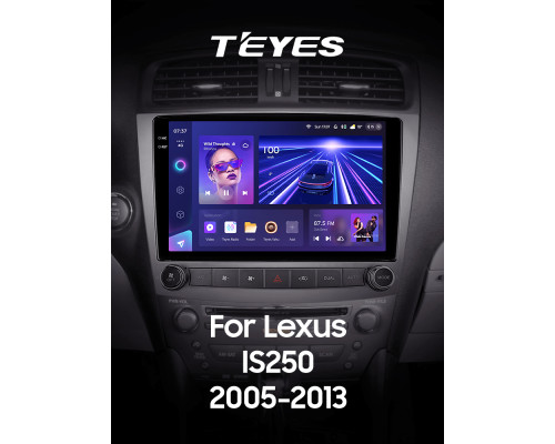 Штатна магнітола Teyes CC3 4+64 Gb Lexus IS250 XE20 (Lp) 2005-2013 10'' 2k (L2)