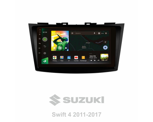 Штатна магнітола SIGMA X9232 ANDROID 10 2+32 Gb 4G DSP Suzuki Swift 4 2011-2017 9