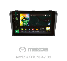 Штатна магнітола SIGMA X9232 ANDROID 10 2+32 Gb 4G DSP Mazda 3 1 BK 2003-2009 9