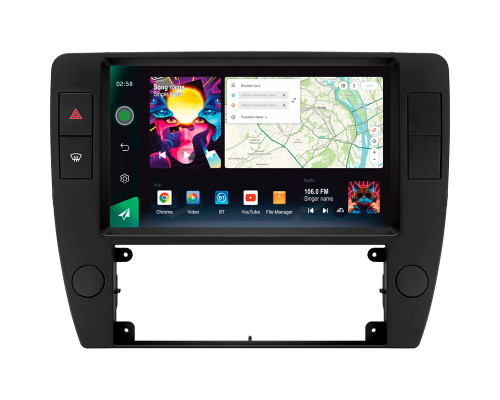 Штатна магнітола SIGMA PRO 98128 ANDROID 12 8+128 Gb 4G DSP Volkswagen Passat B5 2000-2005 9