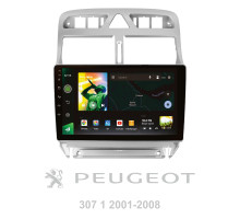 Штатна магнітола SIGMA X9232 ANDROID 10 2+32 Gb 4G DSP Peugeot 307 1 2001-2008 9