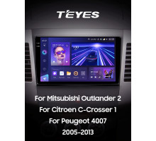 Штатна магнітола Teyes CC3 4+32 Gb Mitsubishi Outlander 2 CW0W 2005-2013 / Citroen C-Crosser 1 2007-2013 / Peugeot 4007 2007-2012 (A) 9