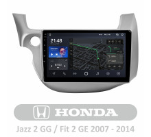 Штатна магнітола AMS T1010 6+128 Gb Honda Jazz 2 GG Fit 2 GE 2007 - 2014 10