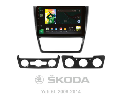 Штатна магнітола SIGMA X10464 ANDROID 10 4+64 Gb 4G DSP Skoda Yeti 5L 2009-2014 10