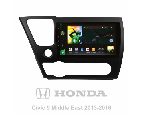 Штатна магнітола SIGMA X9232 ANDROID 10 2+32 Gb 4G DSP Honda Civic 9 Middle East 2013-2016 9