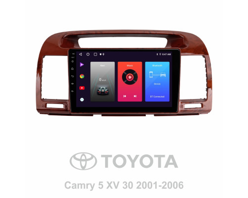 Штатна магнітола SIGMA F9216 ANDROID 10 2+32 Gb Toyota Camry 5 XV 30 2001-2006-B 9