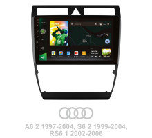 Штатна магнітола SIGMA X9232 ANDROID 10 2+32 Gb 4G DSP Audi A6 2 1997-2004 S6 2 1999-2004 RS6 1 2002-2006 9