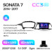 Штатна магнітола Teyes CC3 6+128 Gb Hyundai Sonata 7 LF 2014-2017 (A) 9