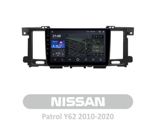 Штатна магнітола AMS T910 6+128 Gb Nissan Patrol Y62 2010-2020 (F1) 9