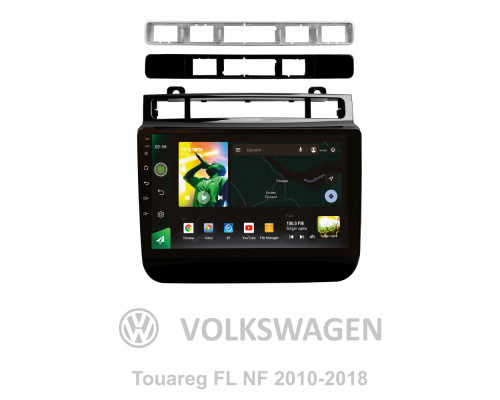 Штатна магнітола SIGMA X9232 ANDROID 10 2+32 Gb 4G DSP Volkswagen Touareg FL NF 2010-2018 (A) 9