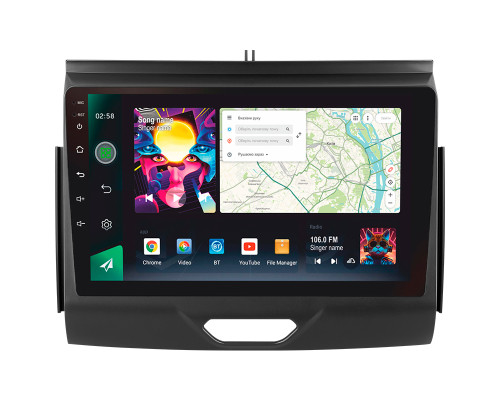 Штатна магнітола SIGMA PRO 9464 ANDROID 12 4+64 Gb 4G DSP Ford Ranger P703 2015-2022 (C) 9