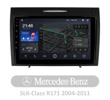 Штатна магнітола AMS T910 6+128 Gb Mercedes-Benz SLK-Class SLK Class R171 2004-2011 9