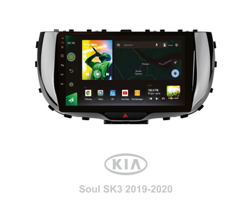 Штатна магнітола SIGMA X9232 ANDROID 10 2+32 Gb 4G DSP Kia Soul SK3 2019-2020 9