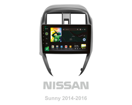 Штатна магнітола SIGMA X10232 ANDROID 10 2+32 Gb 4G DSP Nissan Sunny 2014-2016 10