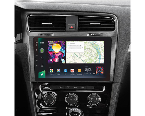 Штатна магнітола SIGMA PRO 10464 ANDROID 12 4+64 Gb 4G DSP Volkswagen Golf 7 MK7 2014-2018 (F1) 10