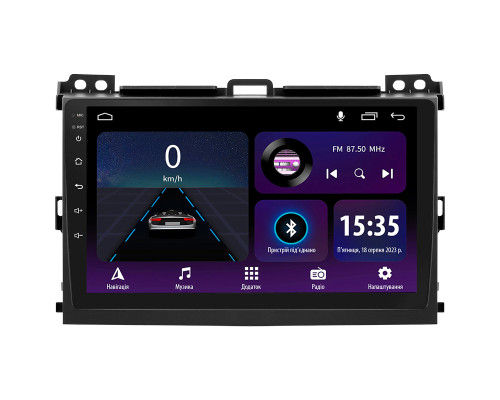 Штатна магнітола SIGMA E9232 ANDROID 10 2+32 Gb Toyota Land Cruiser Prado 3 J120 2004-2009 (F1) (A) 9