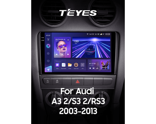 Штатна магнітола Teyes CC3 4+64 Gb Audi A3 2 8P 2003-2013 S3 2 2006-2012 RS3 1 2011-2012 9