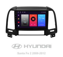 Штатна магнітола SIGMA F9216 ANDROID 10 2+32 Gb Hyundai Santa Fe 2 2006-2012 9