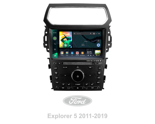 Штатна магнітола SIGMA X10464 ANDROID 10 4+64 Gb 4G DSP Ford Explorer 5 2011 - 2019 (A) 10