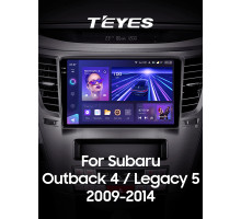 Штатна магнітола Teyes CC3 6+128 Gb Subaru Outback 4 Legacy 5 2009-2014 9