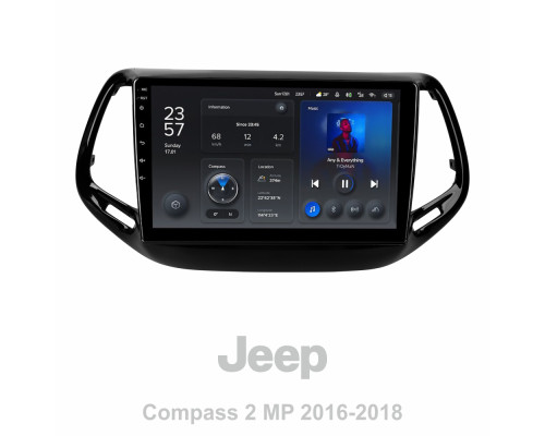 Штатна магнітола Teyes X1 2+32Gb Jeep Compass 2 MP 2016-2018 10